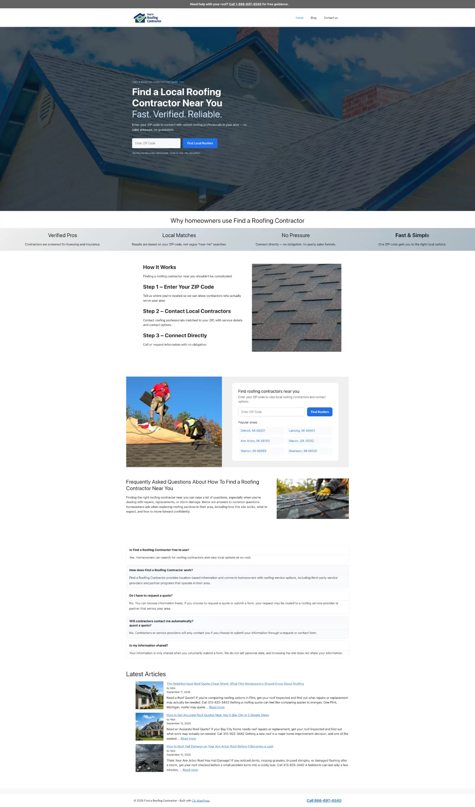 Find A Roofing Contractor
