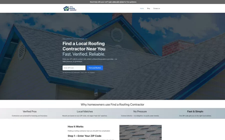 Find A Roofing Contractor