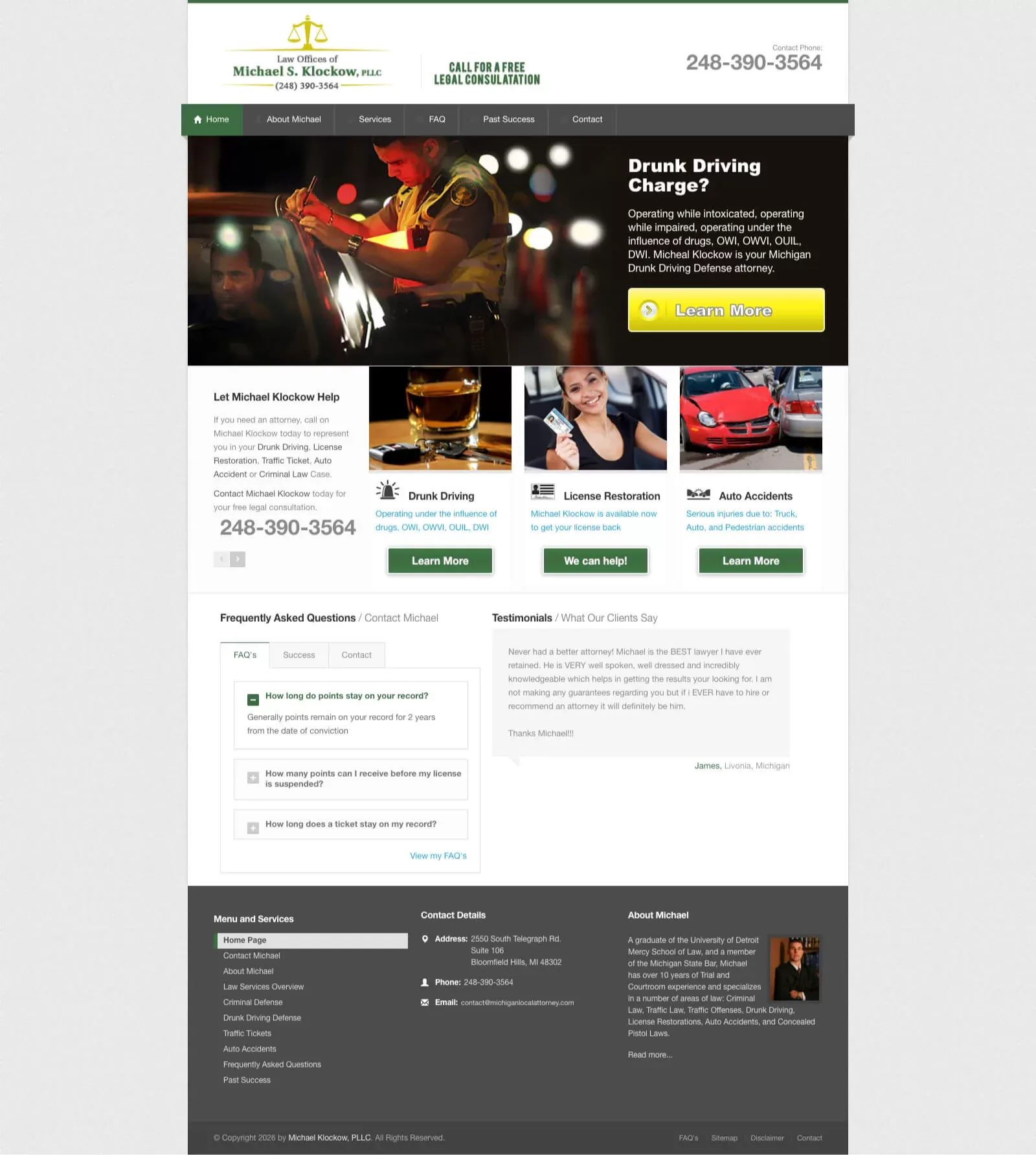 Michigan Local Attorney